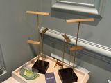 a small table with a bunch of items on it