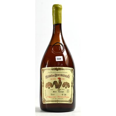 Btle de MARC de BOURGOGNE, AU COQ D’OR, Etablissement Roye… - Photo 1