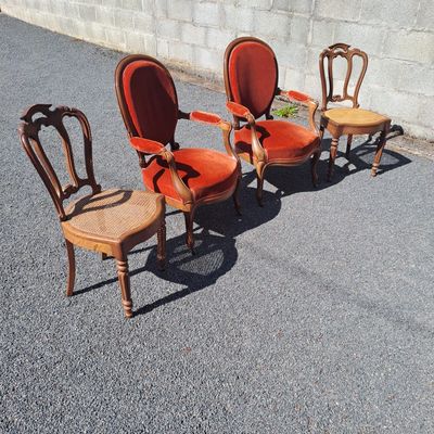 Paire de fauteuils Style Louis Philippe en noyer ?