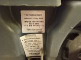 a close up of a motor bike with a tag on it