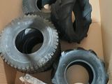 four tires in a box that are in a box