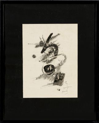 une image représentant un dessin en noir et blanc d'un homme portant un chapeau
