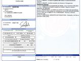 a document with a picture of a car registration form on it