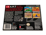 a back cover of a video game with a picture of a man on it