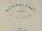 a close up of a book with a title on it