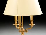 an image of a table lamp with a white shade on it