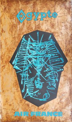 Georges MATHIEU (1912-2012) pour AIR FRANCE