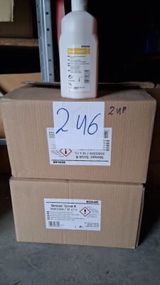 24 bouteilles de 1 L de savon désinfectant Skinsan Scrub N E…
