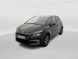 a black citrole is parked in a white room