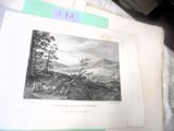 une photo d'un livre sur lequel figure l'image d'un paysage