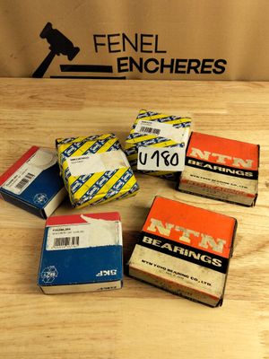 Lot de roulements (F16208.2RS,SNR1307KG15, SNR1035, 6209ZNR,…