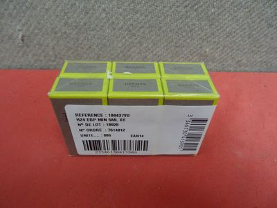 Hermès, un lot de six miniatures 5ml H24 eau de parfum
