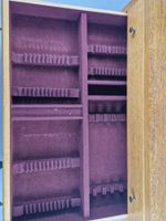 Coffret de ménagère en chêne et placage de chêne teinté, ouv… (photo 4)