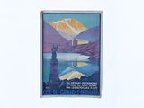 a picture of a poster on the wall of a building