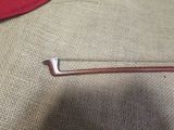 a close up of a piece of metal on a cloth
