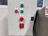 a control panel on the side of a train