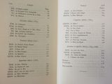 an open book with a list of numbers on it