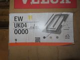 a cardboard box with a picture of a veluxx logo on it