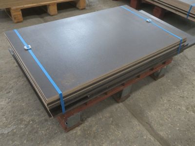 10 plaques de contreplaqué marine un côté lisse un côté anti… - Photo 1