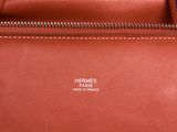 hermes paris handbag in red leather