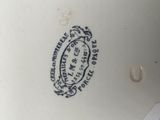 an image of a close up of a plate with a design on it