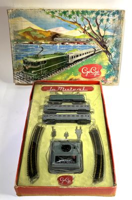 GEGE. Coffret de train électrique, modèle « Le Mistral », co…