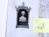 un livre sur lequel figure l'image d'un homme portant une couronne
