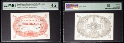 three different types of stamps are on display in a display case