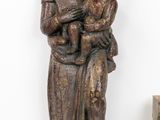 an image of a statue of a woman holding a child