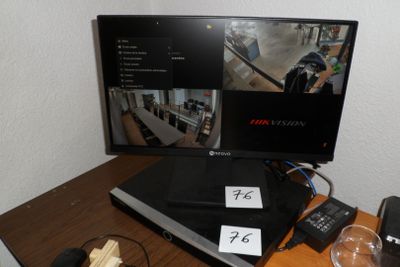 3 caméras de surveillance, 1 écran, 1 graveur HIKVISION - Photo 1