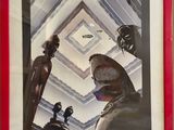 a picture of a poster on the wall of a museum