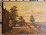 une image d'un tableau sur le mur d'une maison