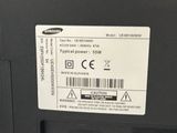 a close up of a label on a power supply unit