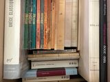 a box full of books that are sitting on a table