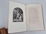 an open book with a picture of a man and a woman on it