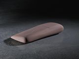 a piece of chocolate that is sitting on the ground
