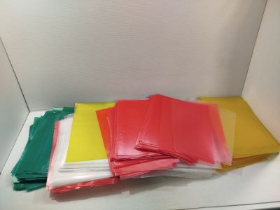 Lot de pochettes de classement - Plastique souple translucid…
