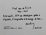 a close up of a piece of paper with writing on it
