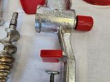 a lot of tools that are laying out on a table
