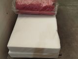 a mattress that is sitting on the floor in the room