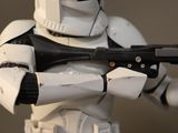 star wars figurine of a stormtrooper holding a gun