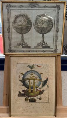 Important lot de 10 encadrements.