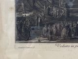a picture of a drawing of a group of people on a stage