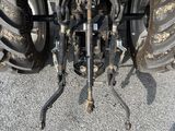 an image of a close up of a tractor ' s front tire