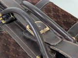 a close up of a piece of luggage with a handle
