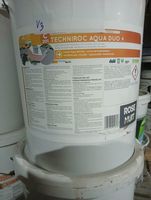 Lot de 2 seaux de 25 kg de revêtement hydrofuge coloré TECHN… (photo 2)