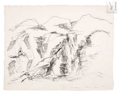 Elvire JAN (1904-1996) Le verdon, 1959 (2)
