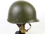 an image of a helmet on a stand on a white background