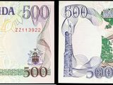 deux billets de banque différents représentant un éléphant et un éléphant