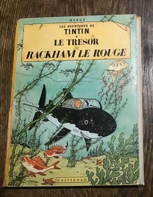 Les Aventures de Tintin Hergé Le Trésor De Rackham Le Rouge …